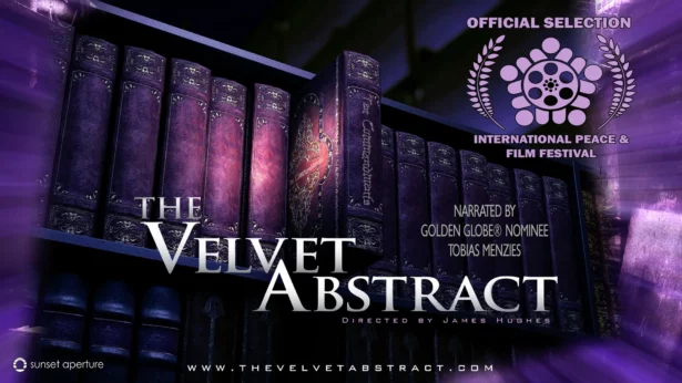 the velvet abstract poster