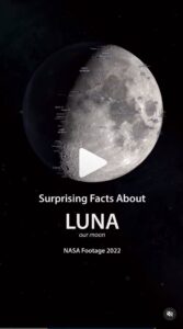 Facts about our moon
