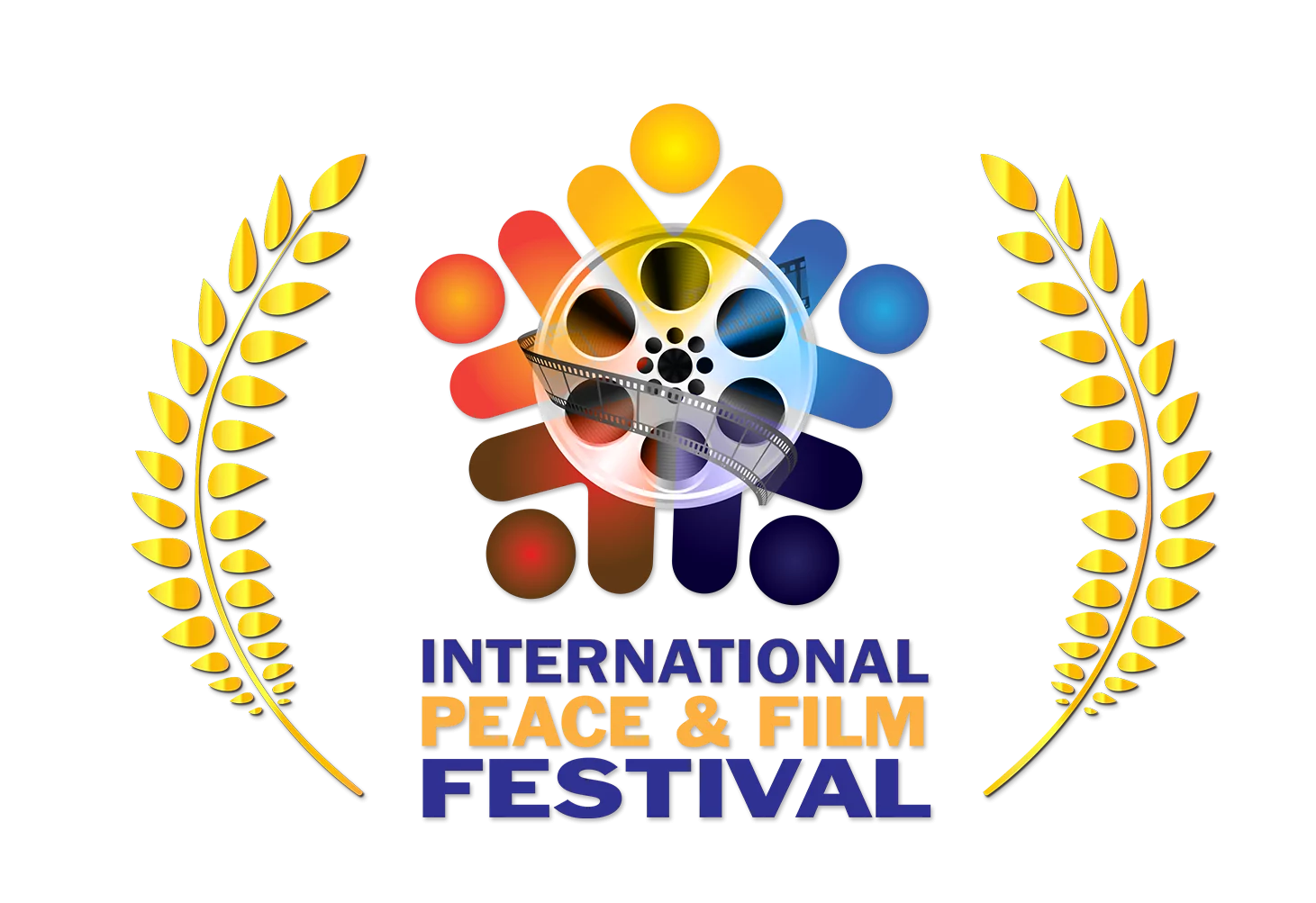 official logo of the international peace and film festival